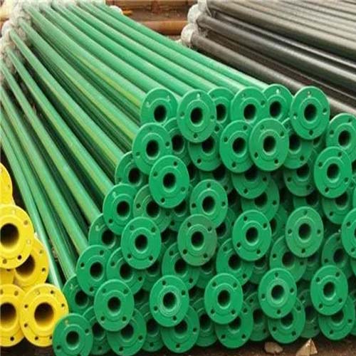 东营涂塑钢管施工案例